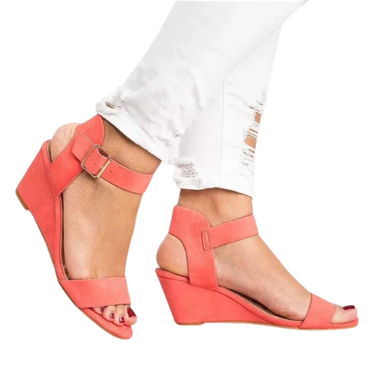 A Sandália Feminina Volare apresenta um design elegante e feminino, perfeito para diversas ocasiões. Sandálias Femininas Sandálias de Verão Sandália Confortável Sandália Plus Size Sandália Anabela Sandália com Salto Sandália com Fivela Sandália Moderna Sandália Coral Sandalia Sandalia Anabela Sandália Feminina com Fivela e Salto Anabela - Deluzen