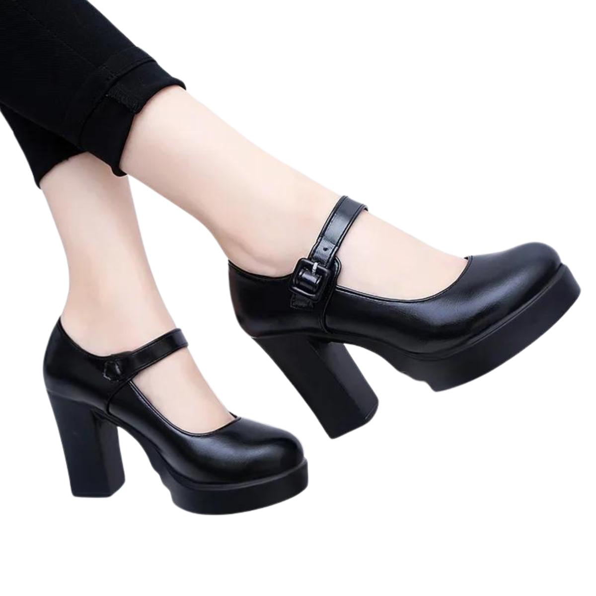 O Sapato Feminino Plataforma Alkimie é uma escolha moderna e estilosa para mulheres que desejam combinar elegância com um toque contemporâneo. Sapato sem Cadarço Sapato Plataforma Sapato Ortopédico Sapato Moderno Sapato Feminino Sapato Elegante Sapato Confortável Sapato com Salto Sapato Alto Sapato Sapato Feminino Plataforma com Fivela e Bico Redondo - Deluzen