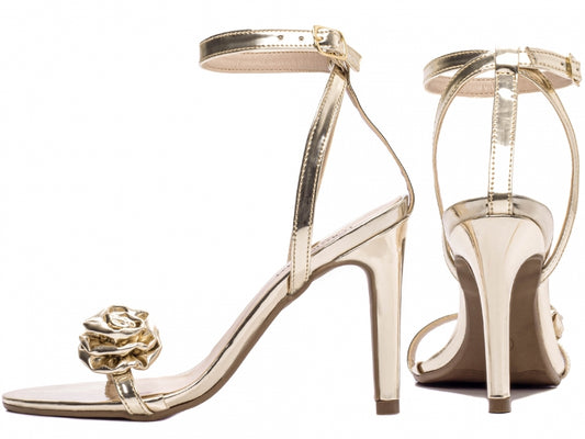 Sandália Feminina Salto Alto com Fivela - July Torricella