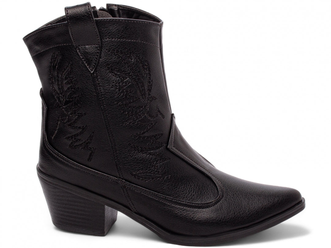 Bota Feminina Country Cano Curto Bico Fino - Holdem Torricella