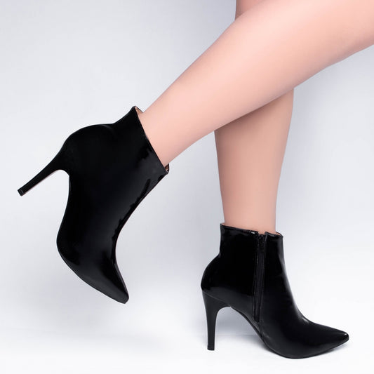 Bota Feminina de Bico Fino Cano Curto - VK Torricella