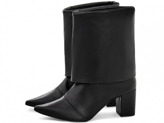 Bota Feminina Cano Curto e Salto Grosso - Dyer Torricella