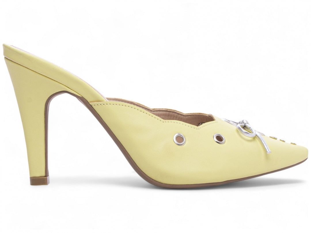 Sapato Scarpin Mule com Apliques - Florence Torricella