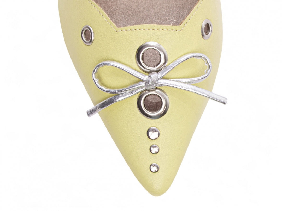 Sapato Scarpin Mule com Apliques - Florence Torricella