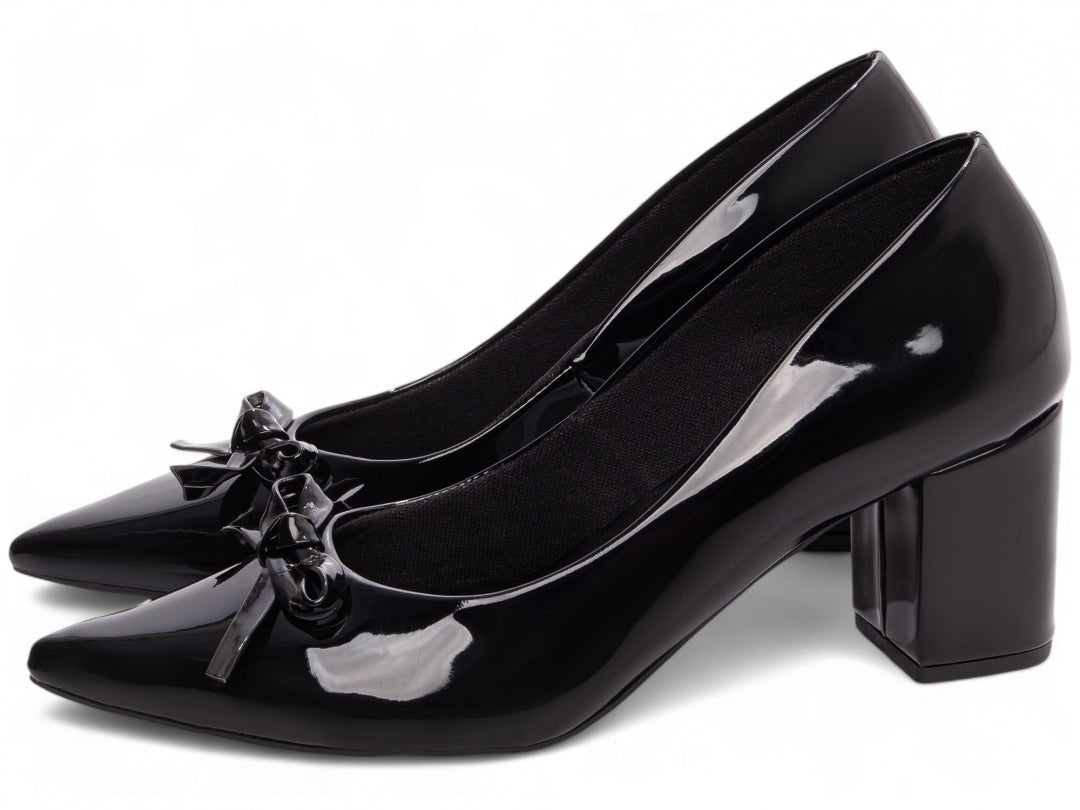 Sapato Scarpin Feminino em Verniz Classico - Jolie Torricella