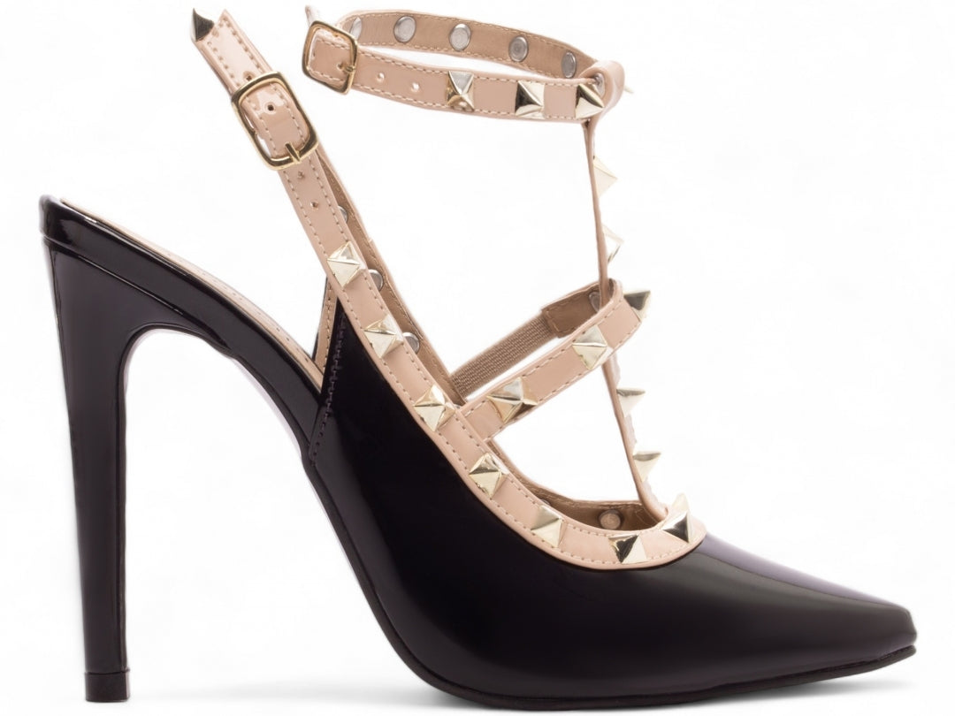 Sapato Scarpin Feminino em Verniz Salto 12 - Horus Torricella