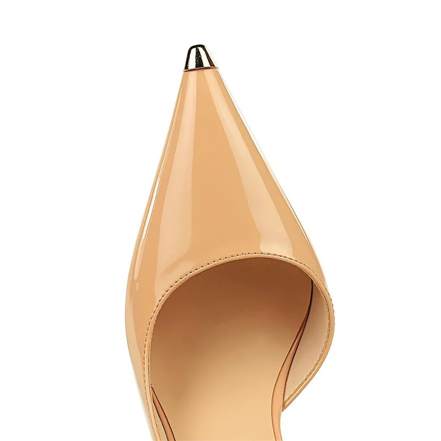 Scarpin Feminino Salto Agulha com Ponta de Metal - AGL Bigtree