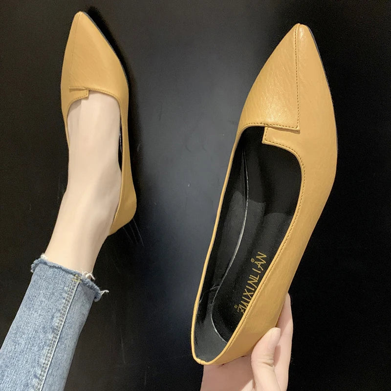 A Sapatilha Feminina ZXN é uma escolha moderna, elegante e confortável para mulheres que buscam um calçado prático e estiloso. Sapatilha Mocassim  Sapatilha  Sapatilha Confortável  Sapatilha Leve  Sapatilha Ortopédica  Sapatilha Para Trabalhar  Sapatilha de Ponta  Sapatilha Flexível  Sapatilha Moderna  Sapatilha Slip On  Sapatilha Bico Fino  Sapatilha Feminina Moderna de Bico Fino Slip On Leve e Confortável - Deluzen