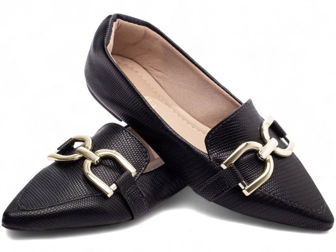 Sapatilha Mocassim Feminino Bico Fino - Duo Torricella