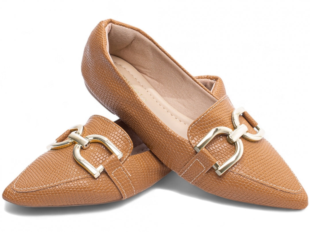 Sapatilha Mocassim Feminino Bico Fino - Duo Torricella