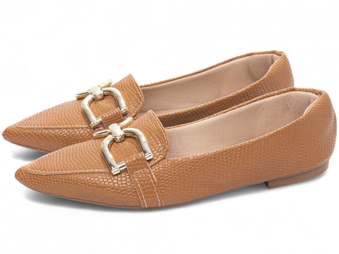 Sapatilha Mocassim Feminino Bico Fino - Duo Torricella