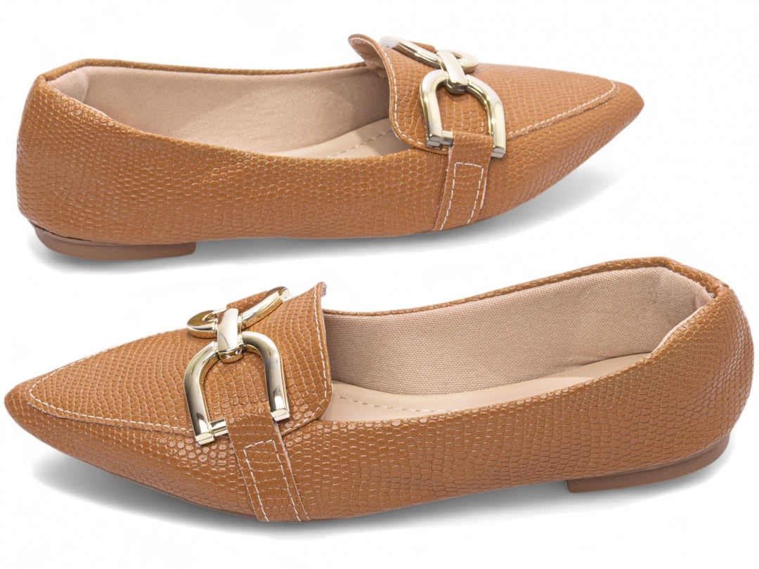 Sapatilha Mocassim Feminino Bico Fino - Duo Torricella