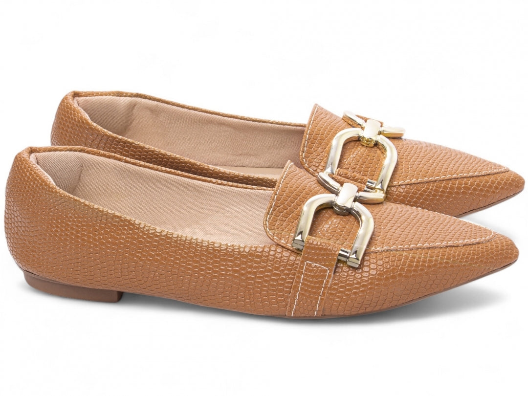 Sapatilha Mocassim Feminino Bico Fino - Duo Torricella