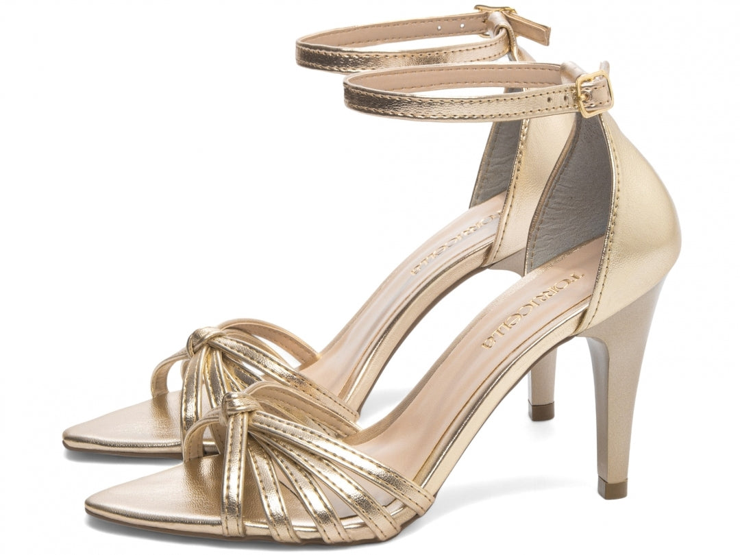 Sandália de Bico Fino com Fivela - Atlas Torricella