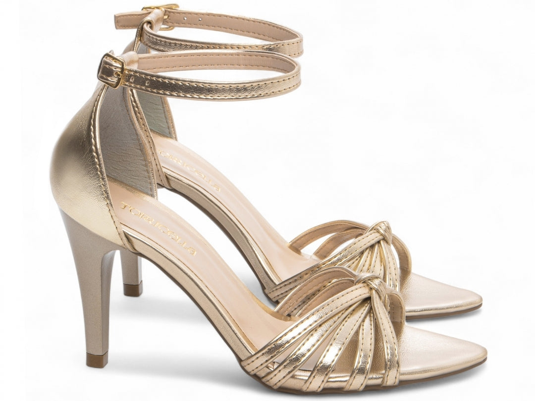 Sandália de Bico Fino com Fivela - Atlas Torricella