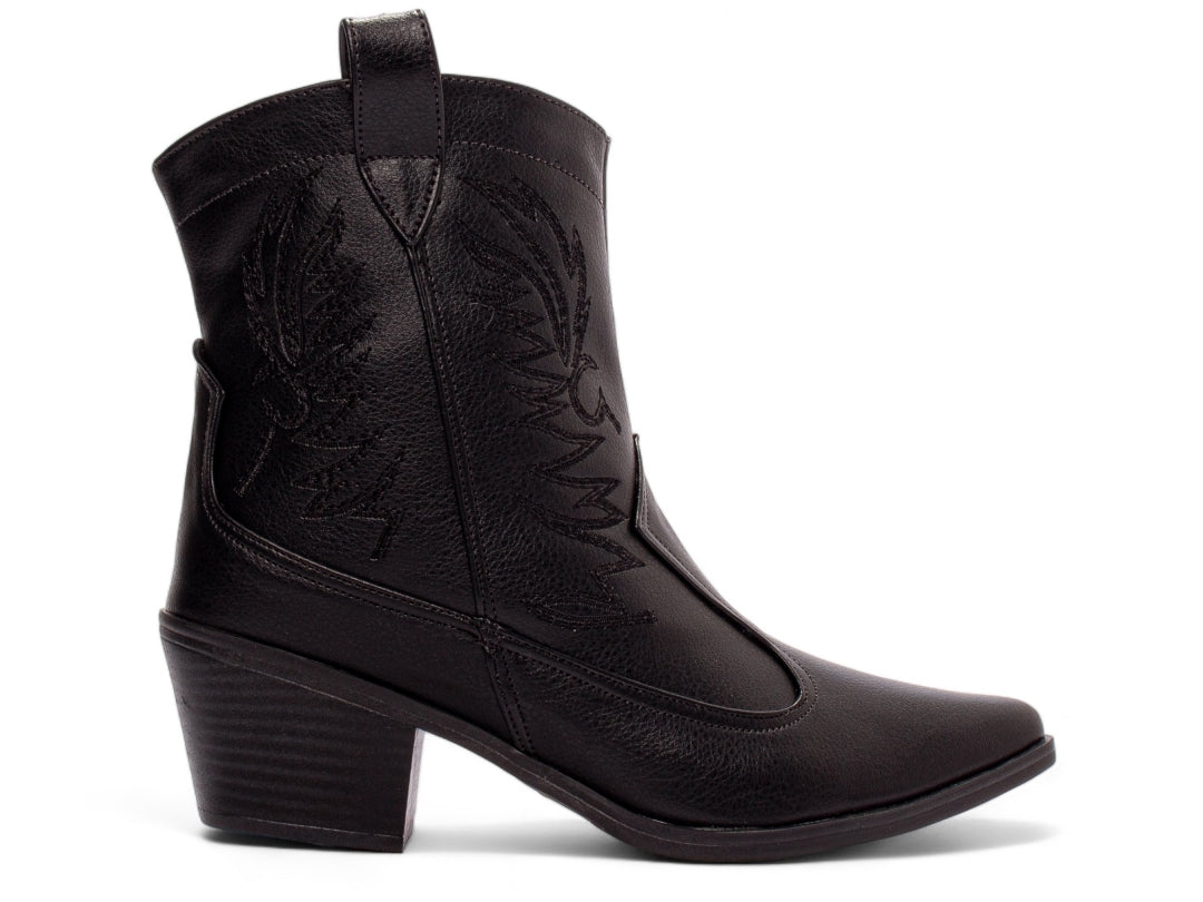 Bota Feminina Country Cano Curto Bico Fino - Holdem Torricella