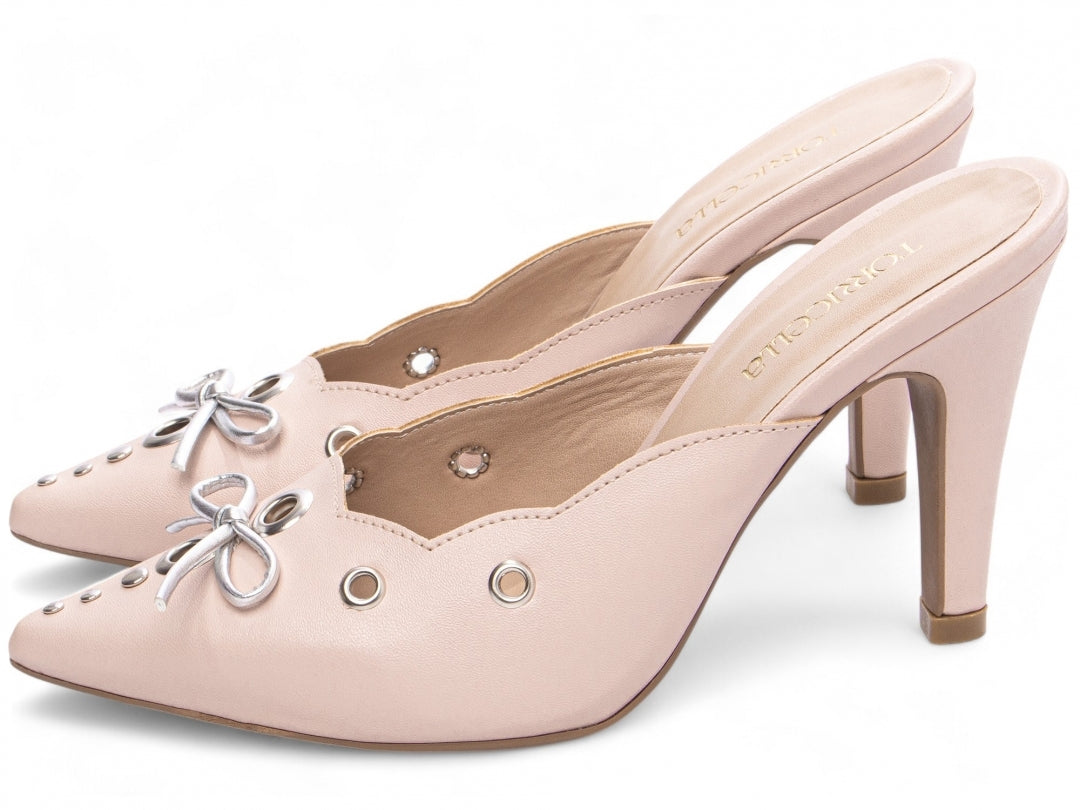 Sapato Scarpin Mule com Apliques - Florence Torricella