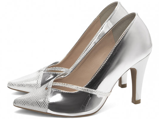 Sapato Scarpin Verniz Metalizado - Raven Torricella