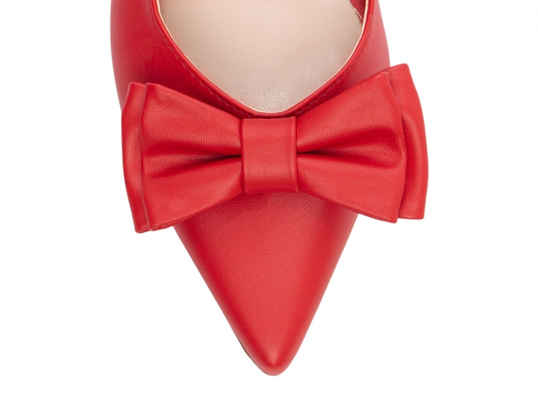 Sapato Scarpin Feminino com Laço e Fivela - Carmin Torricella