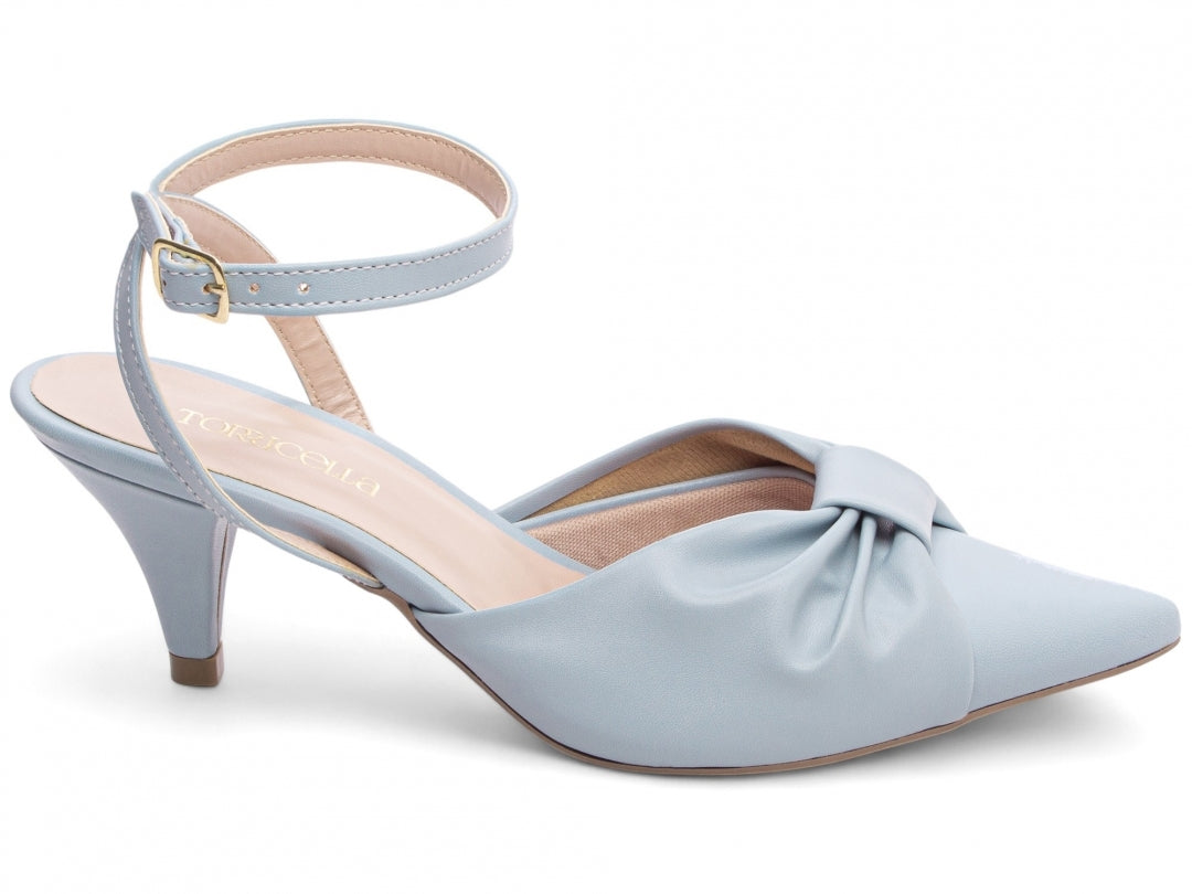 Sapato Scarpin Salto Fino com Fivela - Fusion Torricella