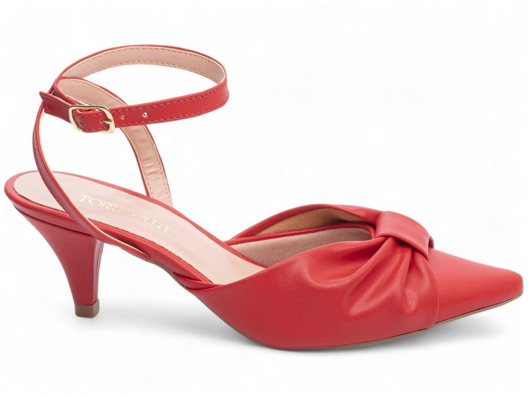 Sapato Scarpin Salto Fino com Fivela - Fusion Torricella