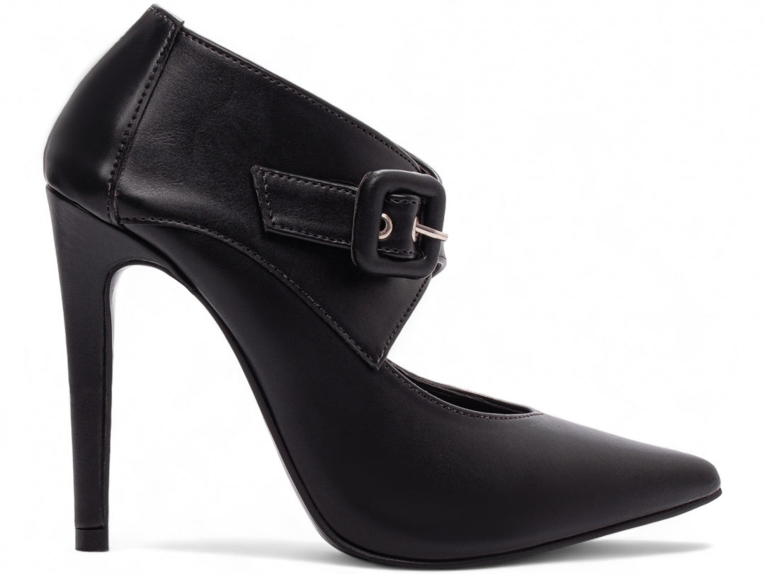 Sapato Scarpin Feminino Salto 12 com Fivela - Hizzo Torricella